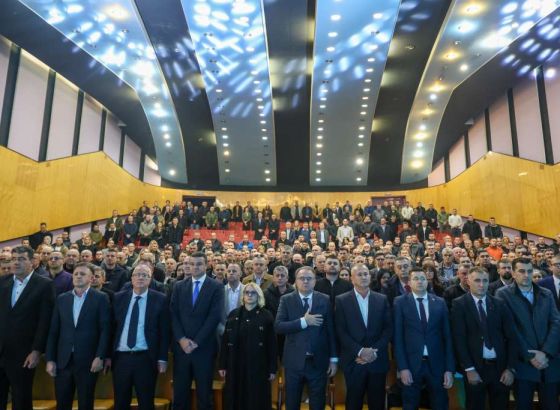 Delegacija Vlade FBiH u posjeti Rudniku mrkog uglja Banovići (VIDEO)