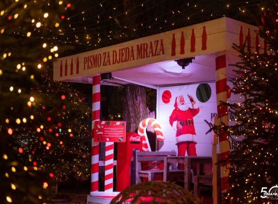 Djeda Mraz stiže na Zimu na Vilsu – čarobni dolazak uz performans, elfove i slatkiše Mlinara BiH