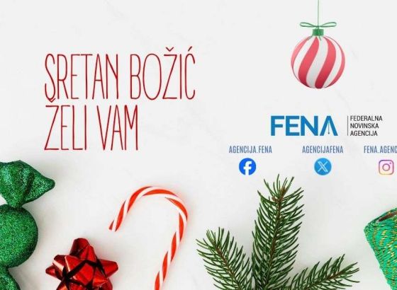 Božićna čestitka Federalne novinske agencije