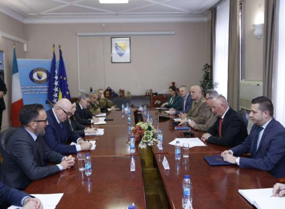 Crosetto i Helez: Italija ostaje ključni partner BiH na putu ka EU i NATO-u