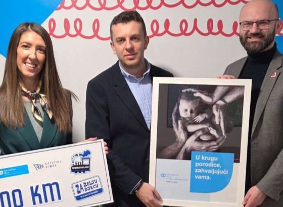 FK Željezničar donirao sredstva SOS Dječija sela u BiH