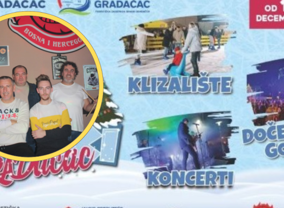 Na manifestaciji "Zimski Gradačac": Panki – Vulkan rock bend kao pravi vulkan 