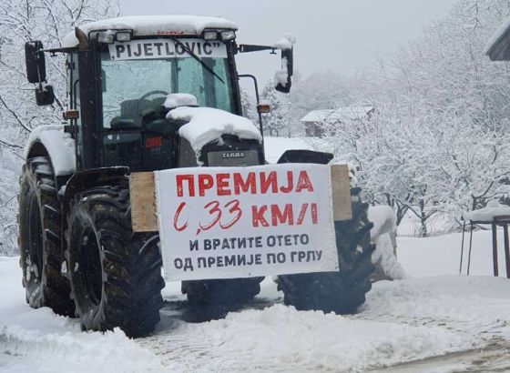 Mljekari u RS protestuju zbog smanjenog otkupa, traže povećanje premije