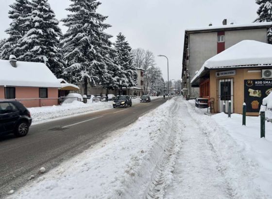 I narednih dana slični vremenski uslovi, snijeg u Bosni, kiša u Hercegovini