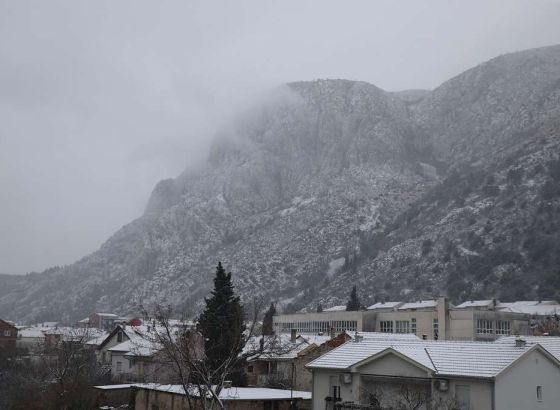 Do kraja januara nestabilno vrijeme sa kišom, u prvoj sedmici februara kiša i snijeg