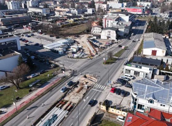 Sutra počinju najzahtjevniji radovi na posljednoj raskrsnici na tramvajskoj pruzi Ilidža-Hrasnica