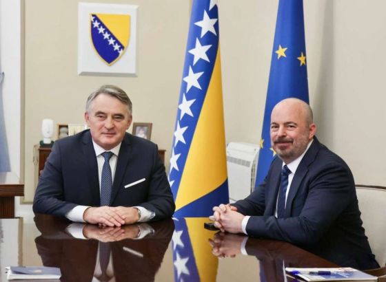 Komšić i Ginkel o Južnoj plinskoj interkonekciji: Američke kompanije spremne za ulaganja u BiH