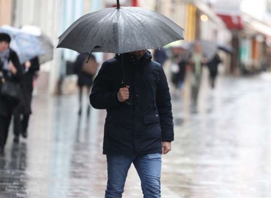 Sutra u BiH pretežno oblačno vrijeme sa kišom u većini područja, temperature u porastu