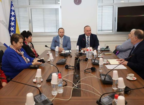 Sastanak predsjednika VSTV-a BiH s predstavnicima udruženja ratnih žrtava