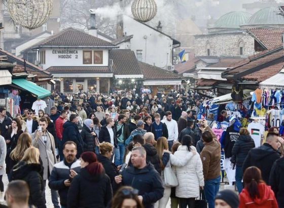 Nastavljen pozitivan trend dolazaka i noćenja turista u Kantonu Sarajevo