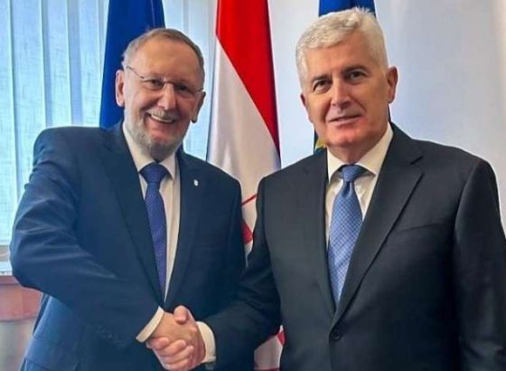 Čović održao sastanak s potpredsjednikom Vlade Republike Hrvatske Božinovićem