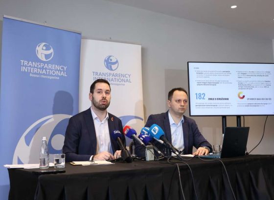 TI BiH - BiH među četiri najlošije pozicionirane zemlje u Evropi po stanju korupcije