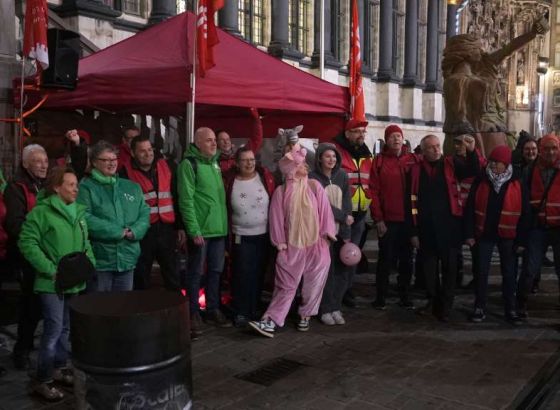 Belgijski sindikati nastavljaju antivladine proteste akcijama u pet provincija