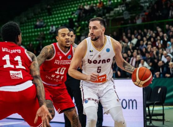Bosna savladala Reggianu i osvojila prvo mjesto grupe L u FIBA Europe Cupu
