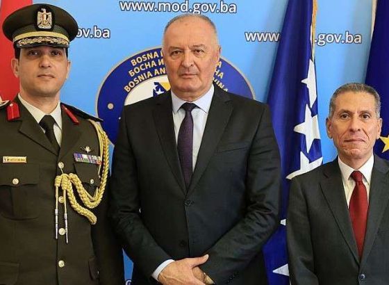 Ministar Helez primio ambasadora i novoimenovanog vojnog izaslanika Arapske Republike Egipat