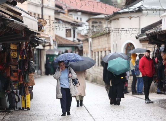 Narednih dana oblačno s kišom, susnježicom i snijegom