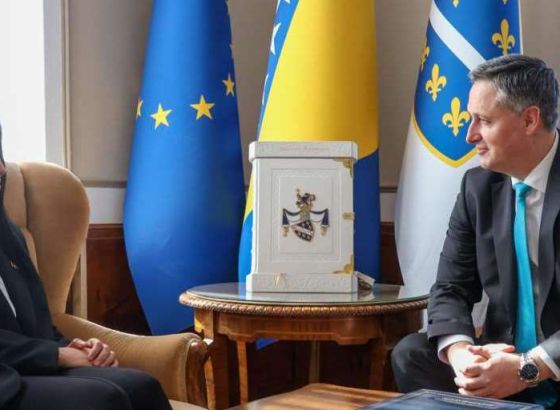 Bećirović i Kharoof razgovarali o bilateralnim odnosima Bosne i Hercegovine i Države Palestine