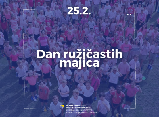 Dan ružičastih majica: FMOZ nastavlja sustavnu podršku sigurnim školama