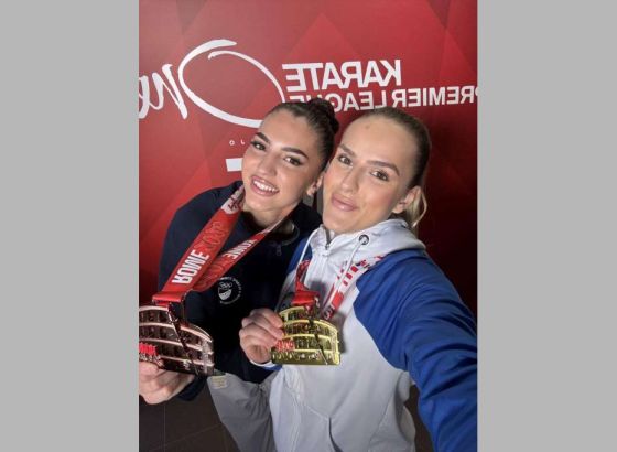 Sestre Nejra i Emina Sipović ostvarile izvanredan rezultat na Svjetskoj karate Premijer ligi u Rimu