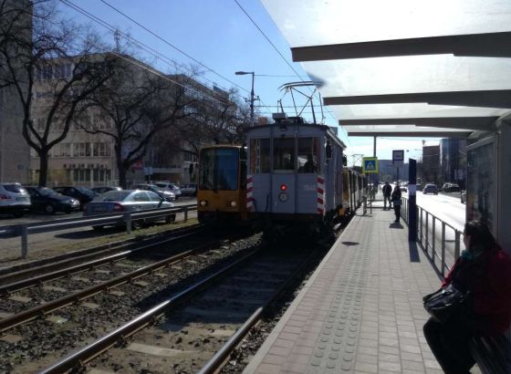 Budimpešta - Teretni tramvaji u službi grada već stoljeće