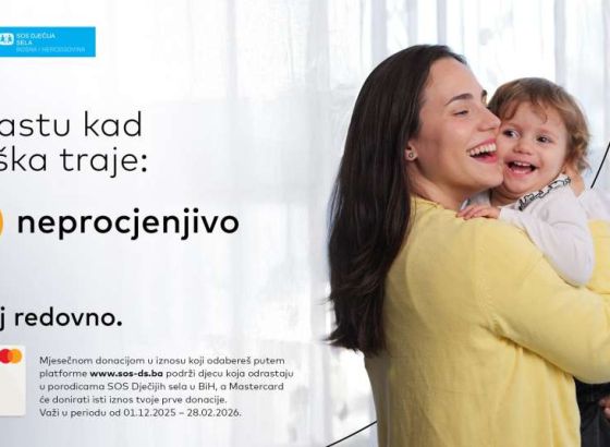 SOS Dječija sela BiH: Nastavlja rasti podrška djeci i mladima bez roditeljskog staranja