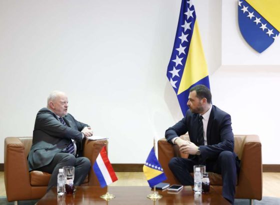 Magazinović sa ambasadorom Henkom van den Doolom o prioritetima na putu ka Evropskoj uniji