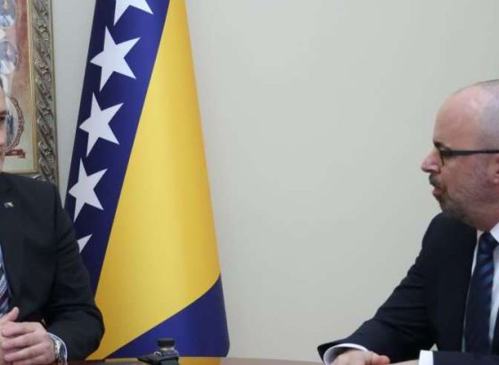 Ginkel razgovarao s Bećirovićem: SAD će nastaviti podržavati multietničku Bosnu i Hercegovinu