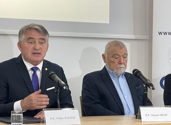 Željko Komšić u Ljubljani: BiH treba EU i NATO
