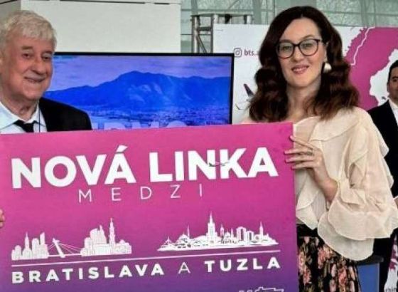 Tuzla dobila novu evropsku vezu, svečano otvorena aviolinija prema Bratislavi