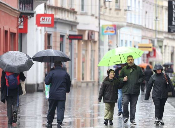 U Bosni oblačno s kišom i susnježicom, u Hercegovini vedro