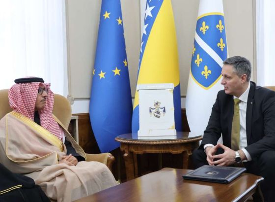 Bećirović: Nastaviti jačati prijateljske veze BiH i Kraljevine Saudijske Arabije