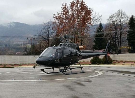 Angažovan helikopter za potrebe servisa Trebevićke žičare od 7. do 10. aprila