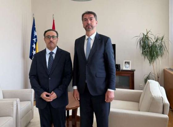 Čavara primio novoimenovanog ambasadora Kraljevine Saudijske Arabije u BiH