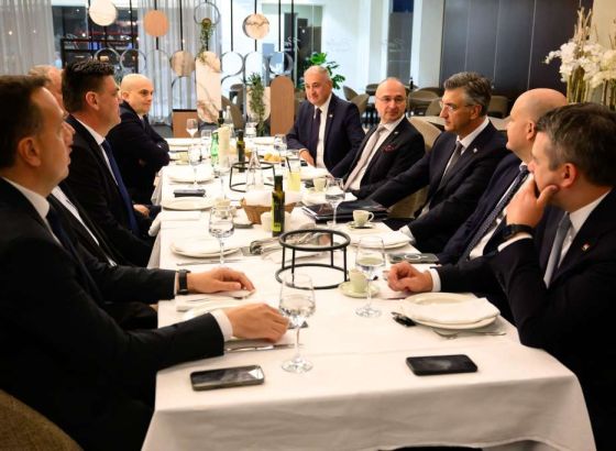 Plenković s predstavnicima hrvatskih političkih stranaka razgovarao o izborima