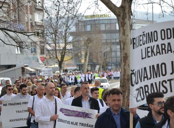 Sindikat doktora medicine i stomatologije TK: Rok od 15 dana za dogovor ili slijedi opći štrajk
