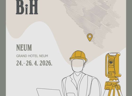Dani geodeta FBiH od 24. do 26. travnja u Neumu