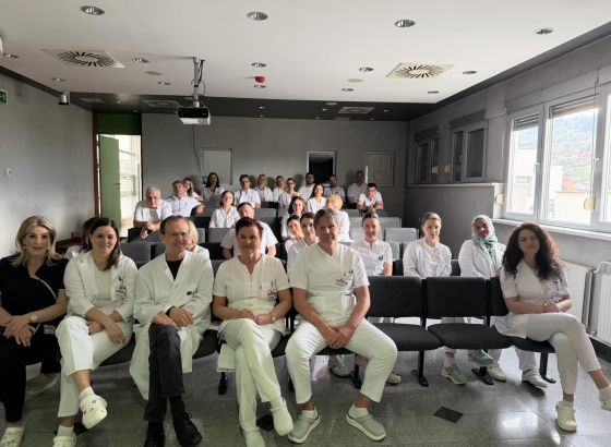 Kliniku za ginekologiju i akušerstvo Kliničkog centra Univerziteta u Sarajevu posjetio je istaknuti stručnjak dr.Senad Habibović
