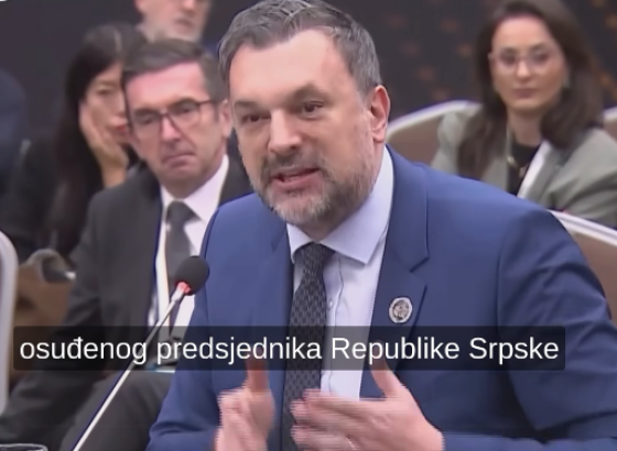 Konaković u Antaliji oštro kritikovao licemjerstvo Srbije: Kažete da respektujete BiH, a pozivate osuđenog  ...