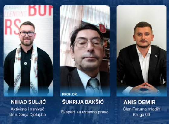Forum mladih Kruga 99: Građanski identitet u Bosni i Hercegovini – alternativa ili nemoguća misija?