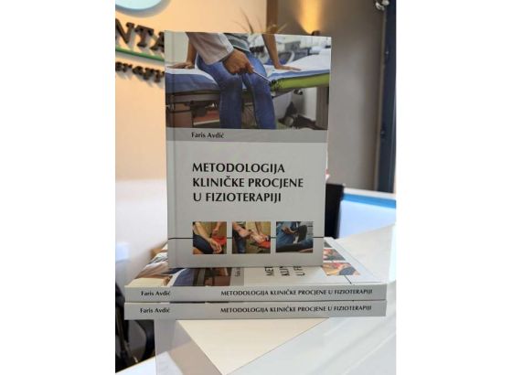 Promocija knjige 'Metodologija kliničke procjene u fizioterapiji' autora Farisa Avdića na Fakultetu zdravstvenih studija