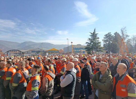 Sindikat metalaca FBiH zakazao prvomajski skup u Zenici zbog gašenja integralne proizvodnje čelika