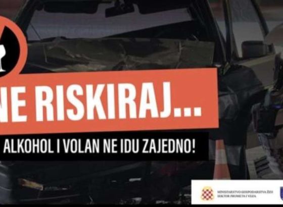 Policijska akcija u ŽZH: Česti uzročnici prometnih nesreća neprilagođena brzina, alkohol, mobiteli