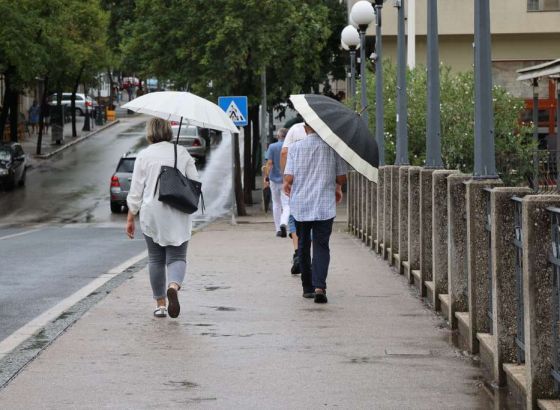 U narednim danima oblačno sa kišom i lokalnim pljuskovima