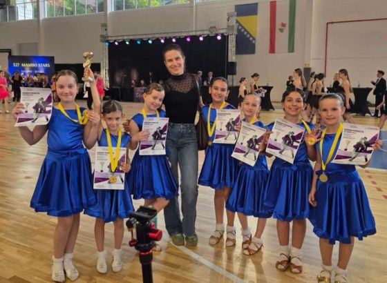 Centar za ples i rekreaciju Tuzla ostvario zapažen nastup na državnom prvenstvu u sportskom plesu