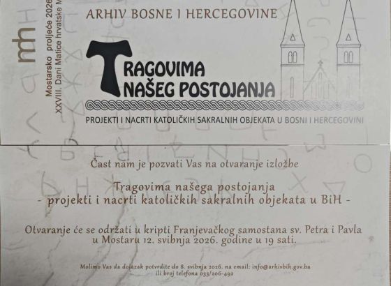 U Mostaru izložba o katoličkim sakralnim objektima i hrvatskoj baštini u BiH
