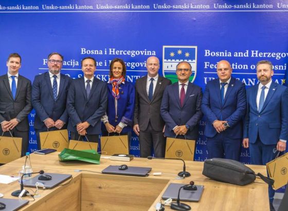 Delegacija EU posjetila Unsko-sanski kanton - Razvojni potencijali i evropski put u fokusu razgovora