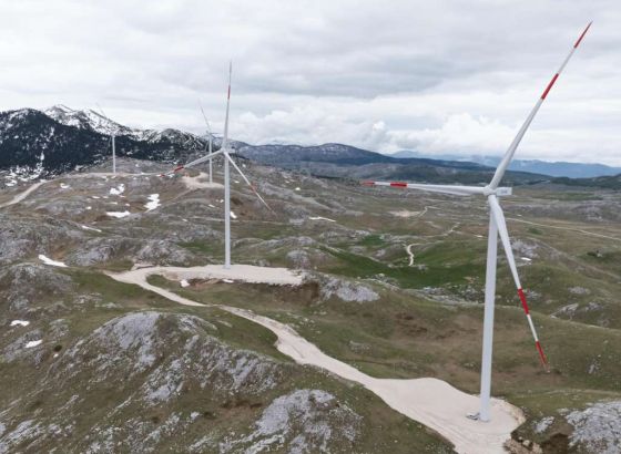 U rad puštena vjetroelektrana Gvozd, najvažniji i ključni energetski projekt Crne Gore