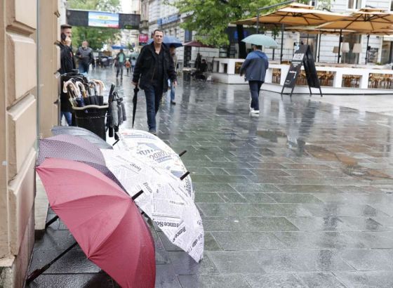 Narednih dana nestabilno vrijeme s kišom