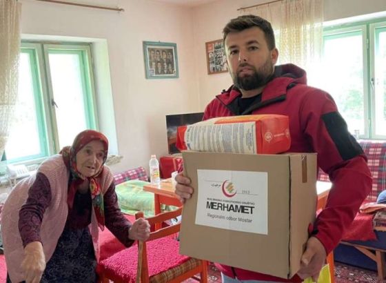 'Merhamet' podijelio 850 paketa pomoći širom Hercegovine