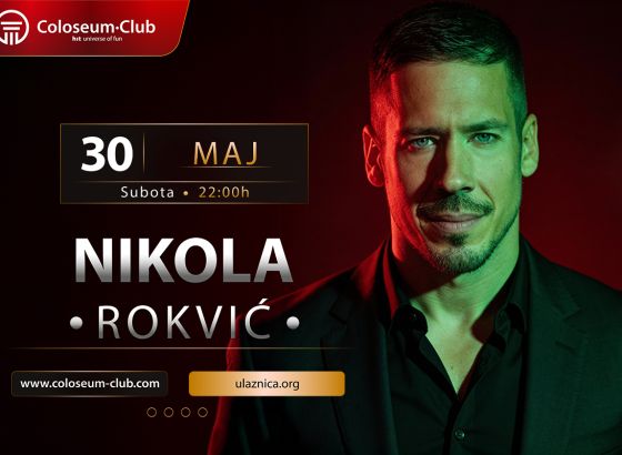 Nikola Rokvić stiže u Coloseum Club: Koncert koji je Sarajevo dugo čekalo